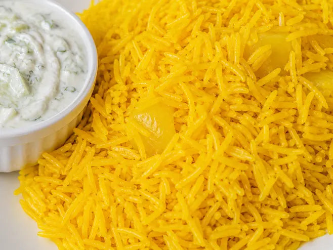 Rice With Taziki