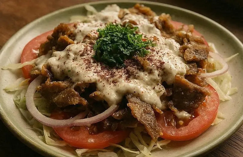 Lamb Beef Gyro Salad