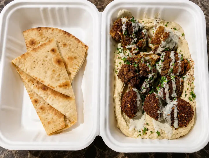 Hummus Mix Veggie Plate